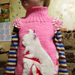 Жилетка, с котиком