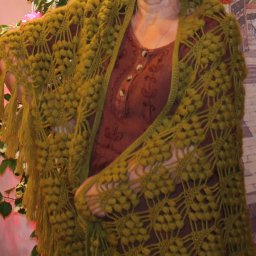 шаль "Виноград"