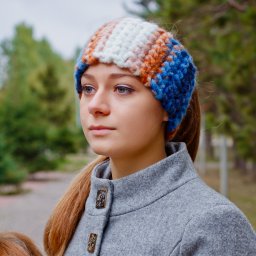 Из остатков пряжи