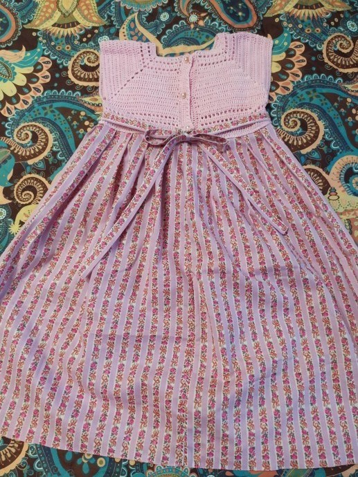 Платье-сарафан на девочку 6-7 лет
