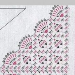 Шаль Любящее сердце"