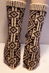 Жаккардовые носочки