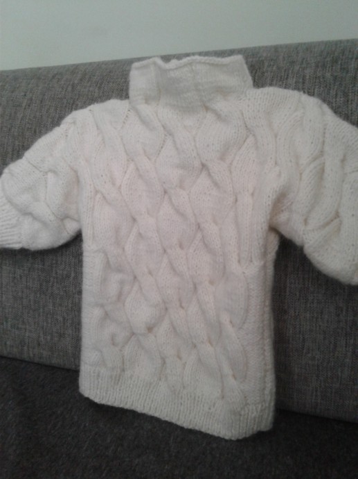 Детский свитерок для девочки, короткий рукав
