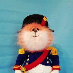 Вязаный кот Наполеон Бонапарт