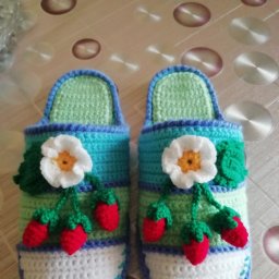 Тапочки "Землянички"