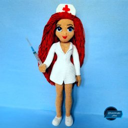 Медсестра вязаная крючком