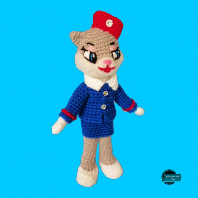 Кошечка вязаная крючком Кошечка вязаная крючком
