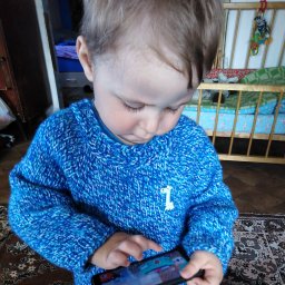 Свитерок для сына