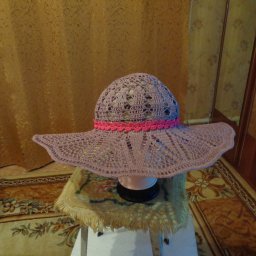 Пляжная шляпка