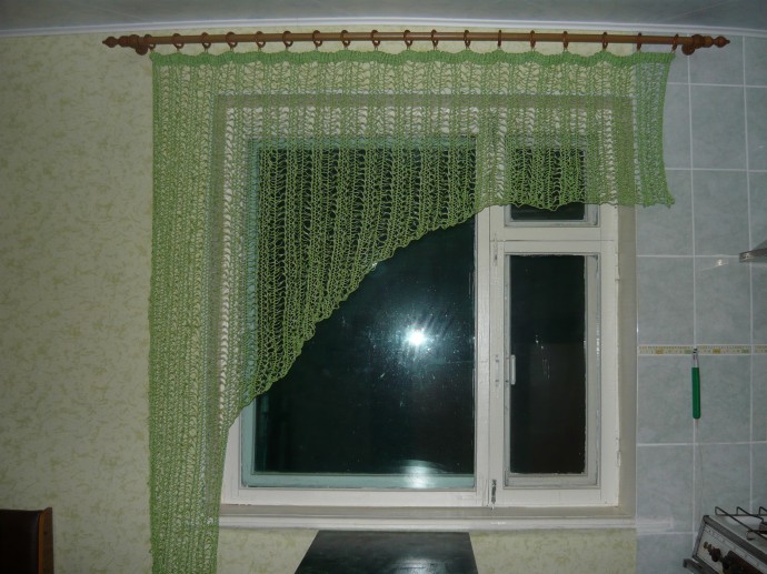 Штора в кухню. Штора в кухню.