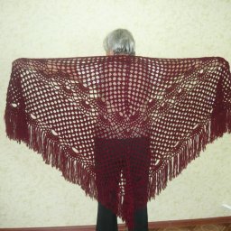 Мои первые шали.