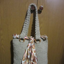 Сумка из джута.