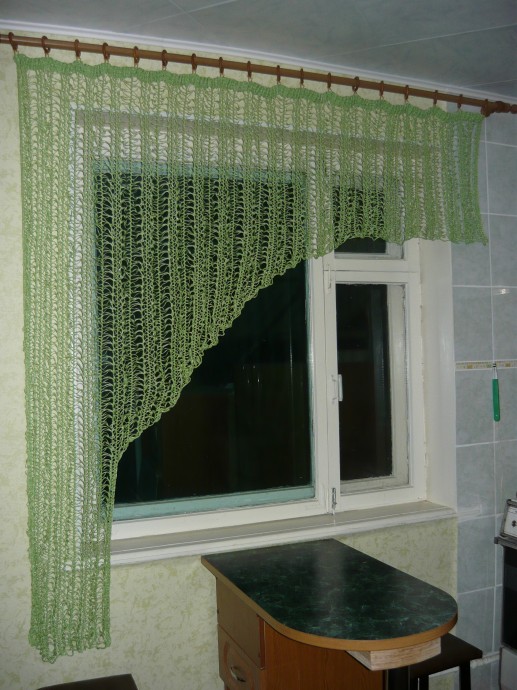 Штора в кухню. Штора в кухню.