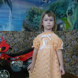 Детские платья  крючком!