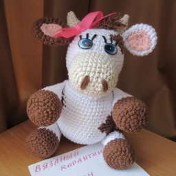 Игрушка "Коровка".