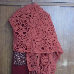 Мой коралловый палантин.