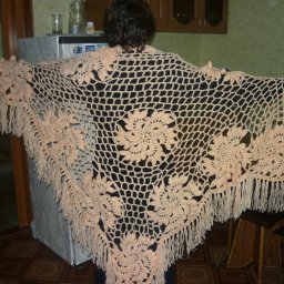 Мои персиковые шали.