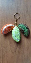 Брелочки Фруктовые дольки.