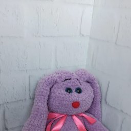 Плюшевый зайка.