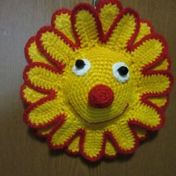 Прихватка "Ласковое солнышко.