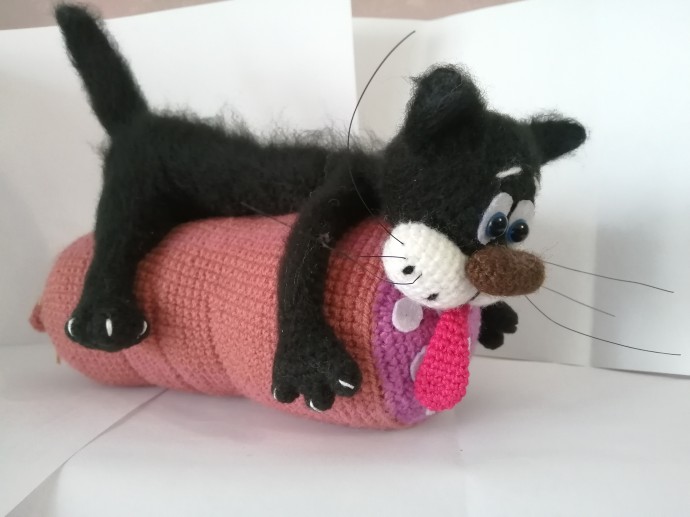 Кот на колбасе- моё недавнее увлечение. Кот на колбасе- моё недавнее увлечение.