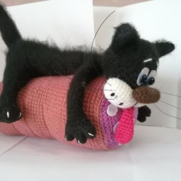 Кот на колбасе- моё недавнее увлечение.
