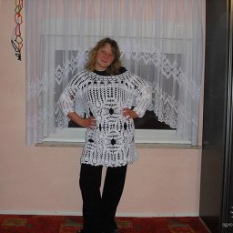 Летняя ажурная кофточка