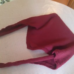 Вязаный платочек под шею