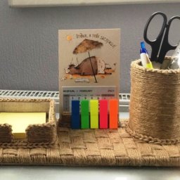 Джутовые органайзеры