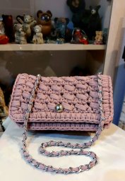 Сумочка в стиле Боттега Венета