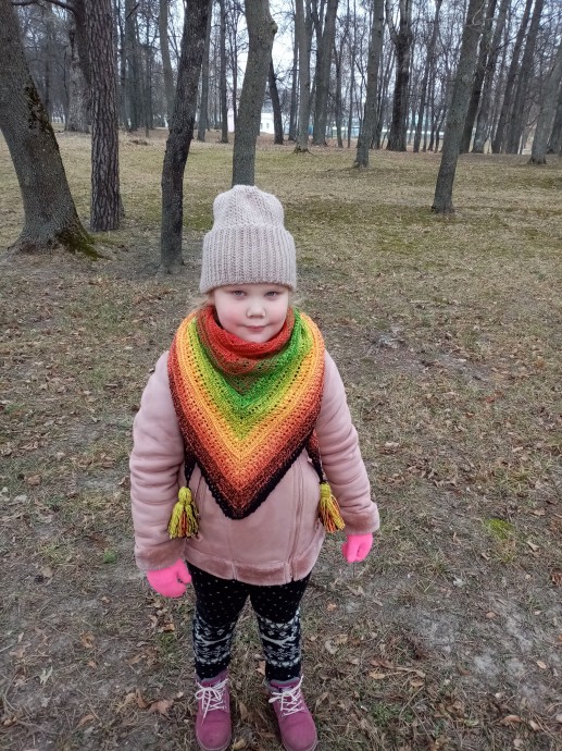 Бактус и шапка крючком