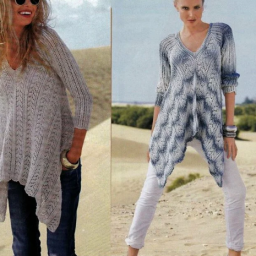 туники,которые хочется вязать