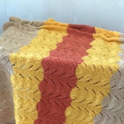 Плед для внучки