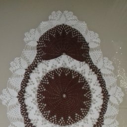 Овальная салфетка