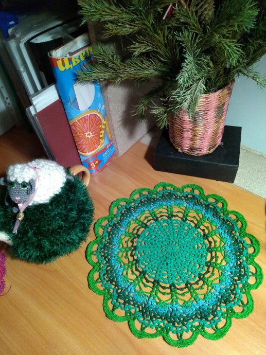 Продолжение следует: овечка на пригорке :) Продолжение следует: овечка на пригорке :)