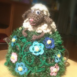 Продолжение следует: овечка на пригорке :)