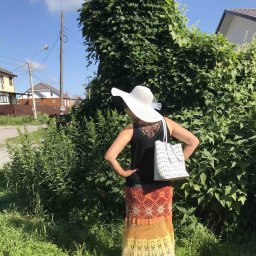 юбка крючком