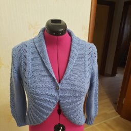 Ажурное болеро