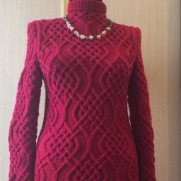 Платье с аранами