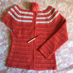 Кардиган «Клубника со сливками»