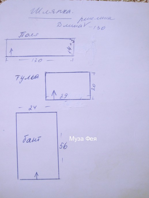 Шляпка Стрекоза -2 (с выкройкой).