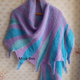 Шаль "Птица дивная".