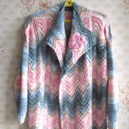 Турецкое пальто спицами