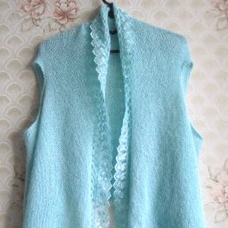 Два жилета-палантина - один фасон