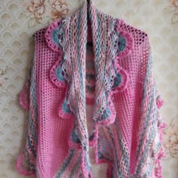 Палантин крючком