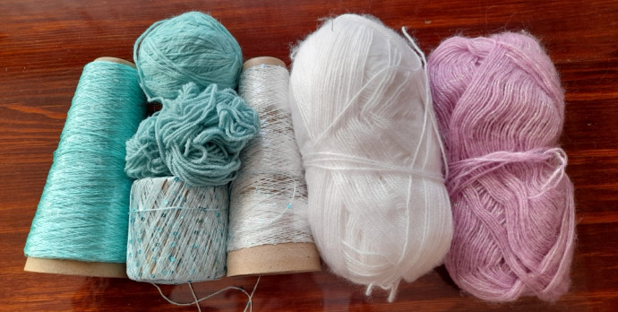 Кейп "Колибри" спицами