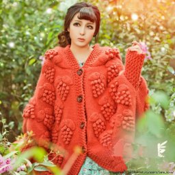 Накидка с виноградом