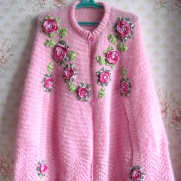 Кейп "Розарий" крючок+спицы