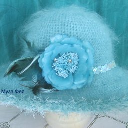 Шляпка "Фея" крючком