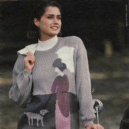 Дама с собачкой - мода 90-х.